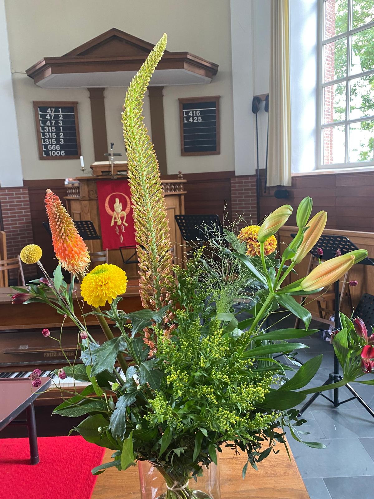 Liturgische schikking Pinksteren 2025